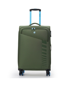 Bαλίτσα Μεσαία υφασμάτινη DIELLE 30/60 67x43x27/30 cm Πράσινο